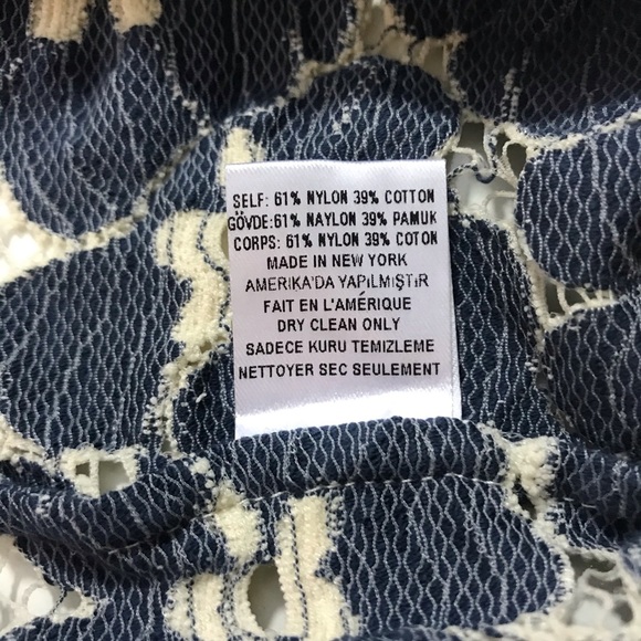 Opening Ceremony Floral Lace Mini Dress - Picture 10 of 13